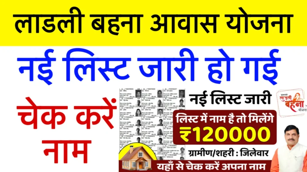 Ladli Behna Awas Yojana List