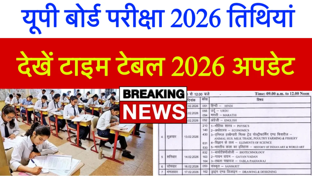 UP Board Exam Kab Hoga 2026